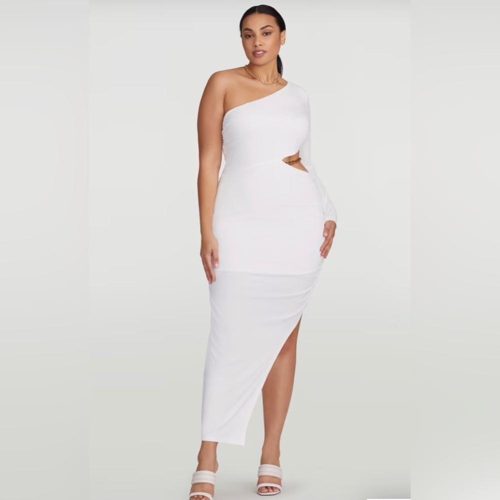 Skai One Sleeve Cutout Dress
